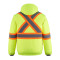 L01277 - Peterbuilt - Blouson aviateur haute visibilité 3 en 1 pour hommes