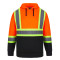 L01375 - Long Haul - Sweat à capuche en polyester haute visibilité pour hommes