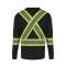 S05970 - Lookout - Chemise de sécurité à manches longues haute visibilité pour hommes