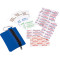 Pochette de premiers secours zippée de 20 pièces