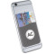 Portefeuille fin en silicone pour cartes