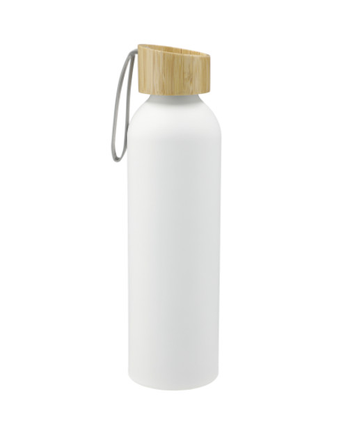 Bouteille de sport Ryze 22oz en aluminium avec couvercle en bambou FSC Bouteille de sport Ryze 22oz en aluminium avec couvercle en bambou FSC