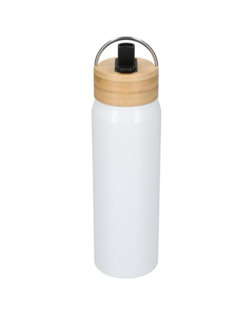 Bouteille Billy en aluminium ECO de 26 oz avec couvercle en bambou FSC Bouteille Billy en aluminium ECO de 26 oz avec couvercle en bambou FSC