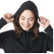 Sweat à capuche en polaire écologique ARGUS pour femmes