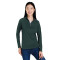 Zip quart de zip Origin Performance en piqué pour femme