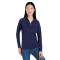 Zip quart de zip Origin Performance en piqué pour femme