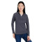 Zip quart de zip Origin Performance en piqué pour femme