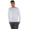 Champion - T-shirt pour adulte en coton filé à manches longues