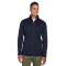 Manteau pour homme Bristol en molleton tricot chandail avec glissière pleine longueur de Devon & Jones