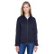 Manteau pour femme Bristol en molleton tricot chandail avec glissière pleine longueur de Devon & Jones