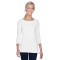 T-shirt pour femme Perfect FitMC avec encolure ballerine et manches bracelet de Devon & Jones