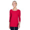 T-shirt pour femme Perfect FitMC avec encolure ballerine et manches bracelet de Devon & Jones