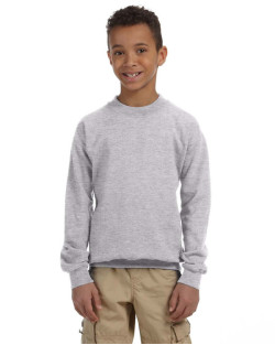 Chandail ras du cou en molleton pour adolescents Heavy BlendMD 13,3 oz, 50/50