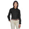 Chemise en twill pour femme Easy Blend à manches longues avec anti-tache d'Harriton