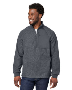 Chandail Aura en polaire à quart de zip pour hommes