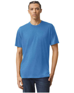 T-shirt de piste unisexe Triblend de American Apparel à manches courtes